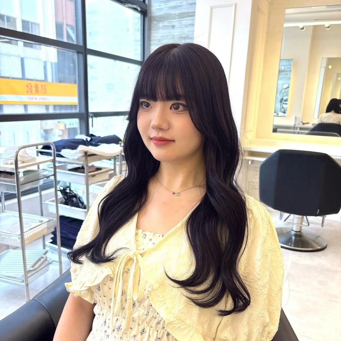 ロング カラー ヘアカラー ParveMix 楠本結菜💟のヘアスタイル