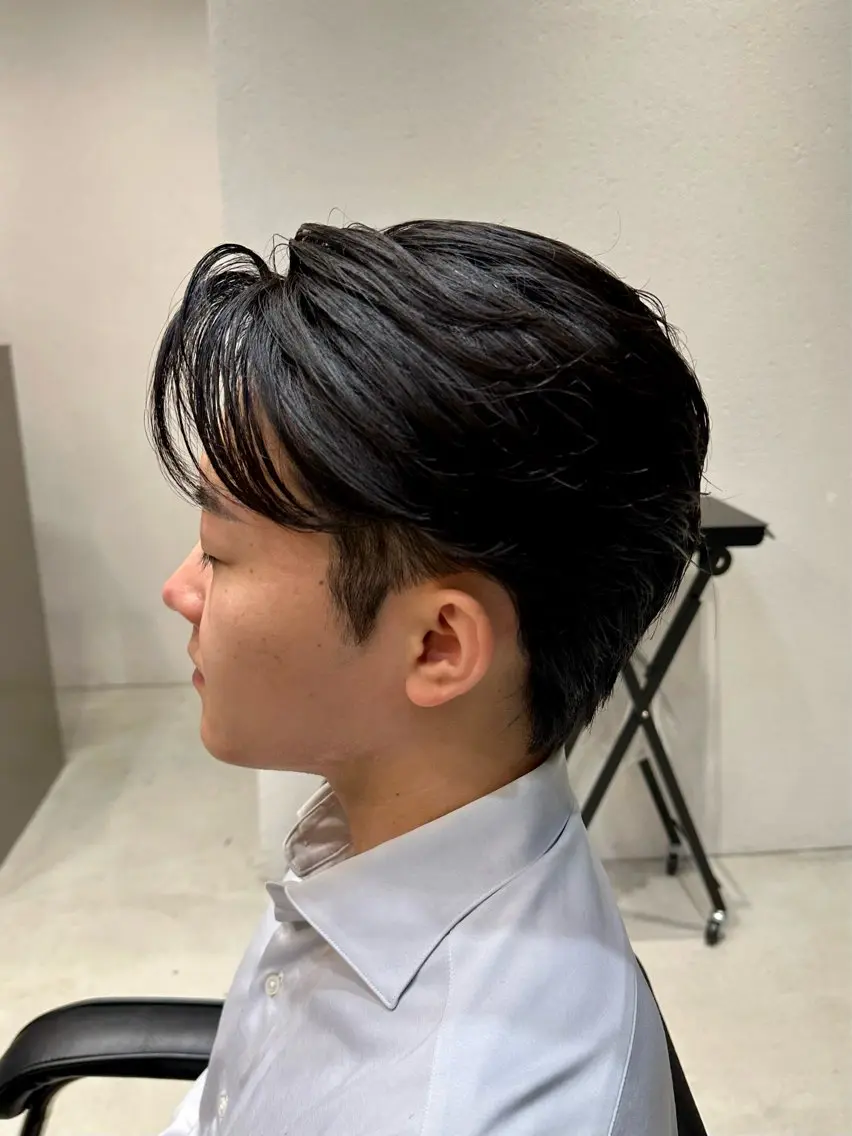 ショート メンズ カット トリートメント ヘアセット 横浜/メンズ特化/ Farbe/田中颯斗のヘアスタイル