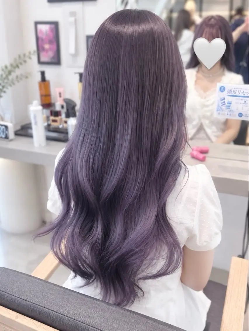 ▫️韓国ヘアカット＋ブリーチ無しダブルカラー🎀の写真