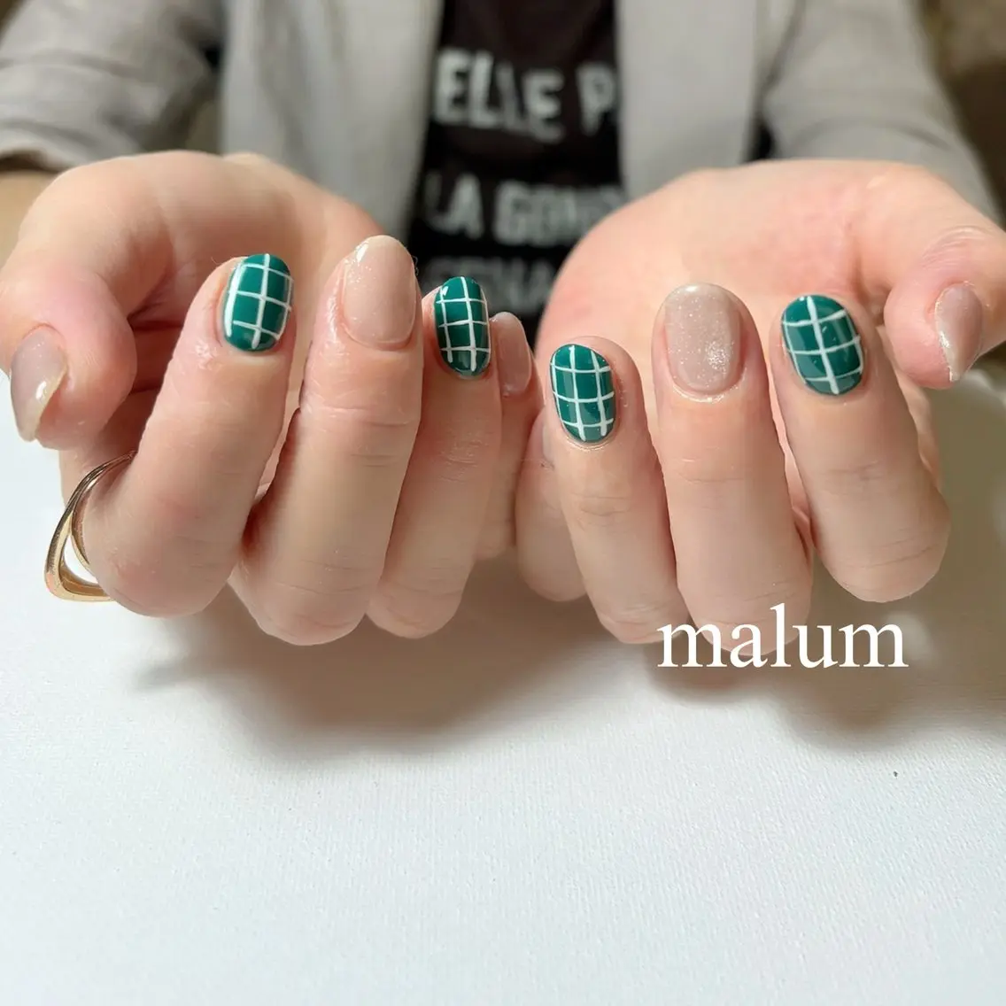 ネイル ハンドネイル malum nailのネイルデザイン