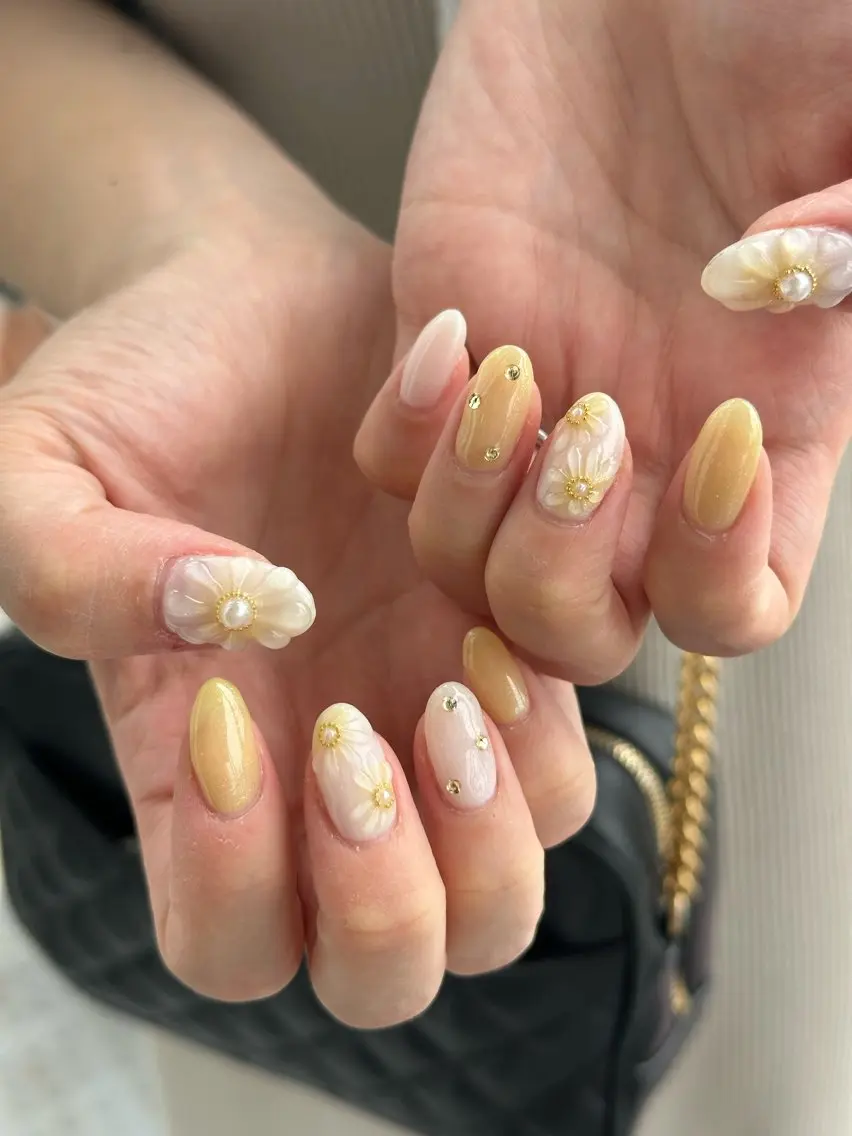 ネイル ハンドネイル salon iris 🦋北広島市大曲のネイルデザイン