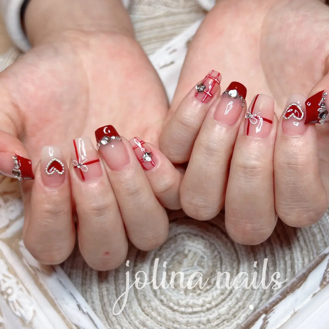 ネイル スカルプネイル ネイルチップ ハンドネイル jolina nails鶴見店のネイルデザイン