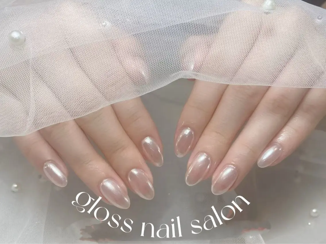 ネイル miho🍎 Gloss nailのネイルデザイン