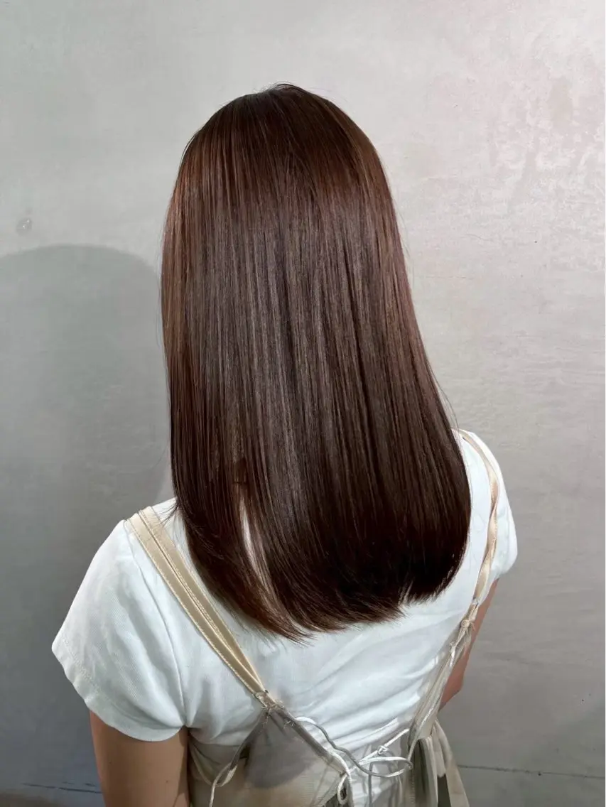 カラー Lmano ⭐️アユミ⭐️のヘアスタイル