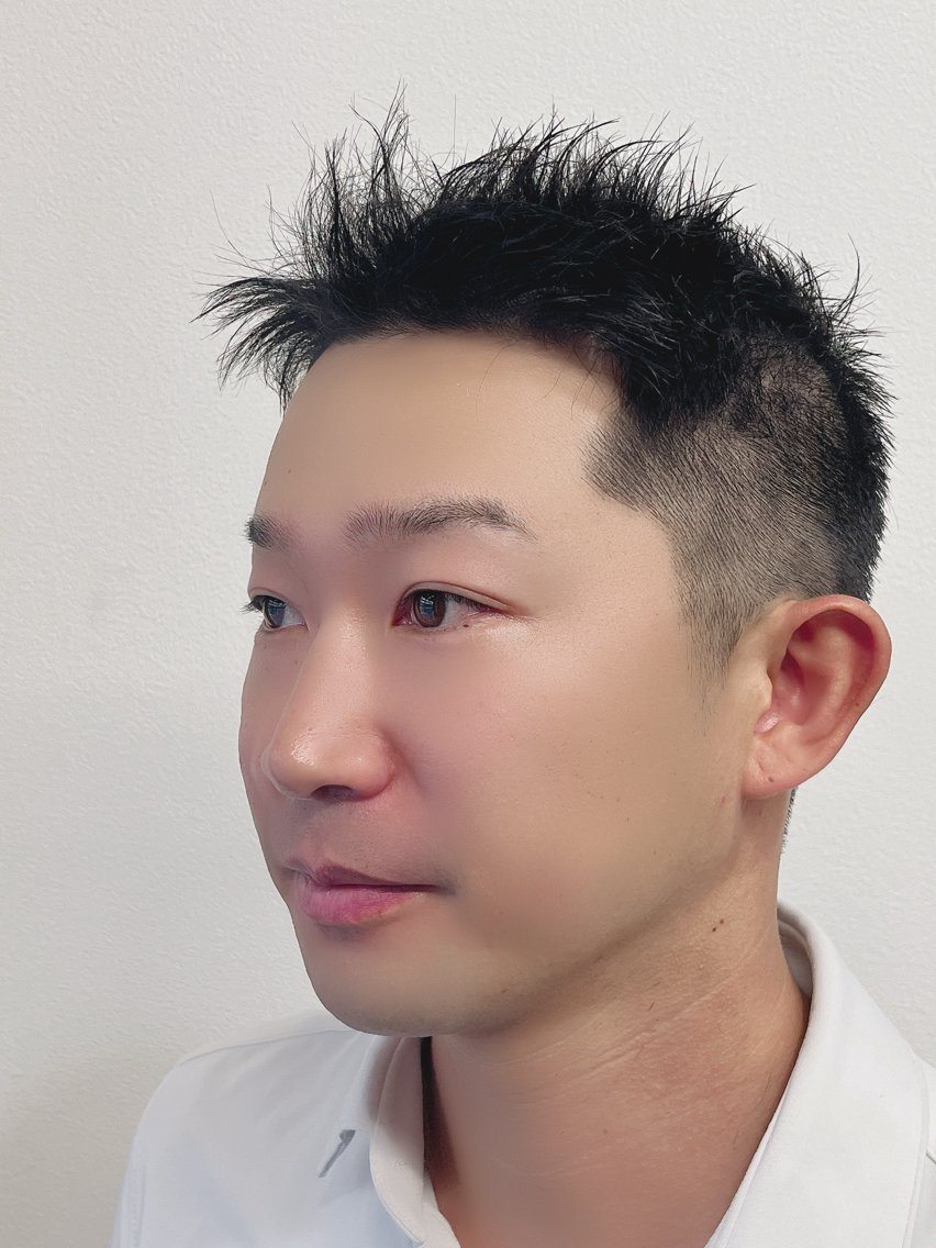 ショート ヘアアレンジ メンズ カット 千佳 CHIKAのヘアスタイル