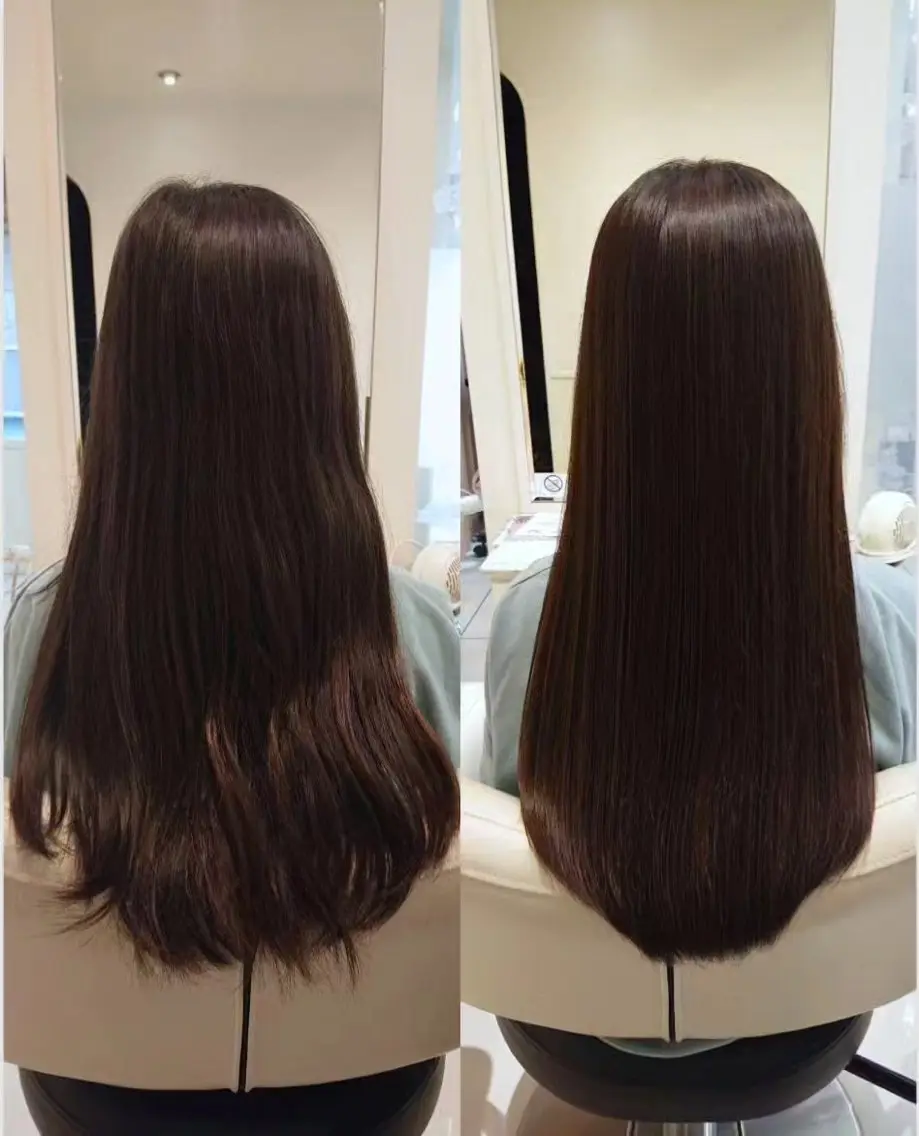 ロング 縮毛矯正 カット 縮毛矯正 トリートメント 高橋 佑のヘアスタイル