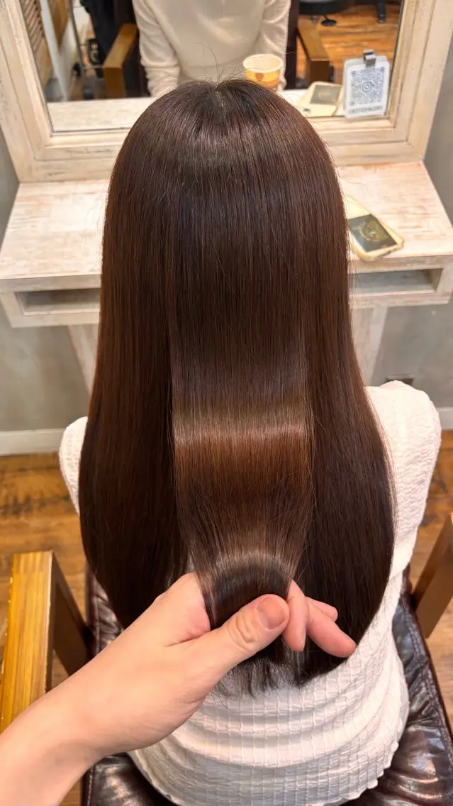ロング カラー トリートメント 9:00から🫧新宿 🫧髪質改善🫧まなのヘアスタイル