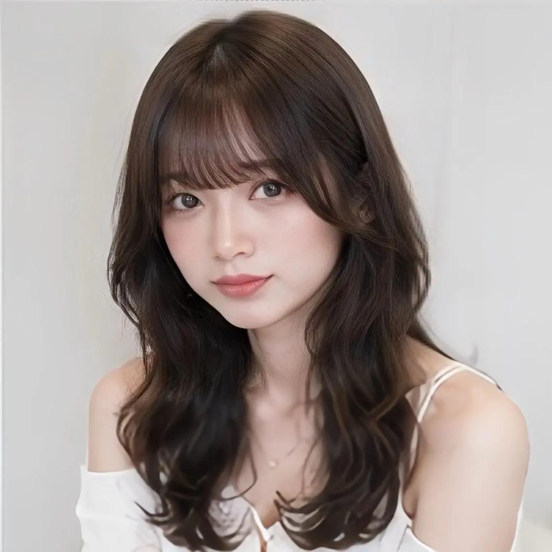 ロング カット 池袋/前髪/顔周り 🎀髪質改善おばかんのヘアスタイル