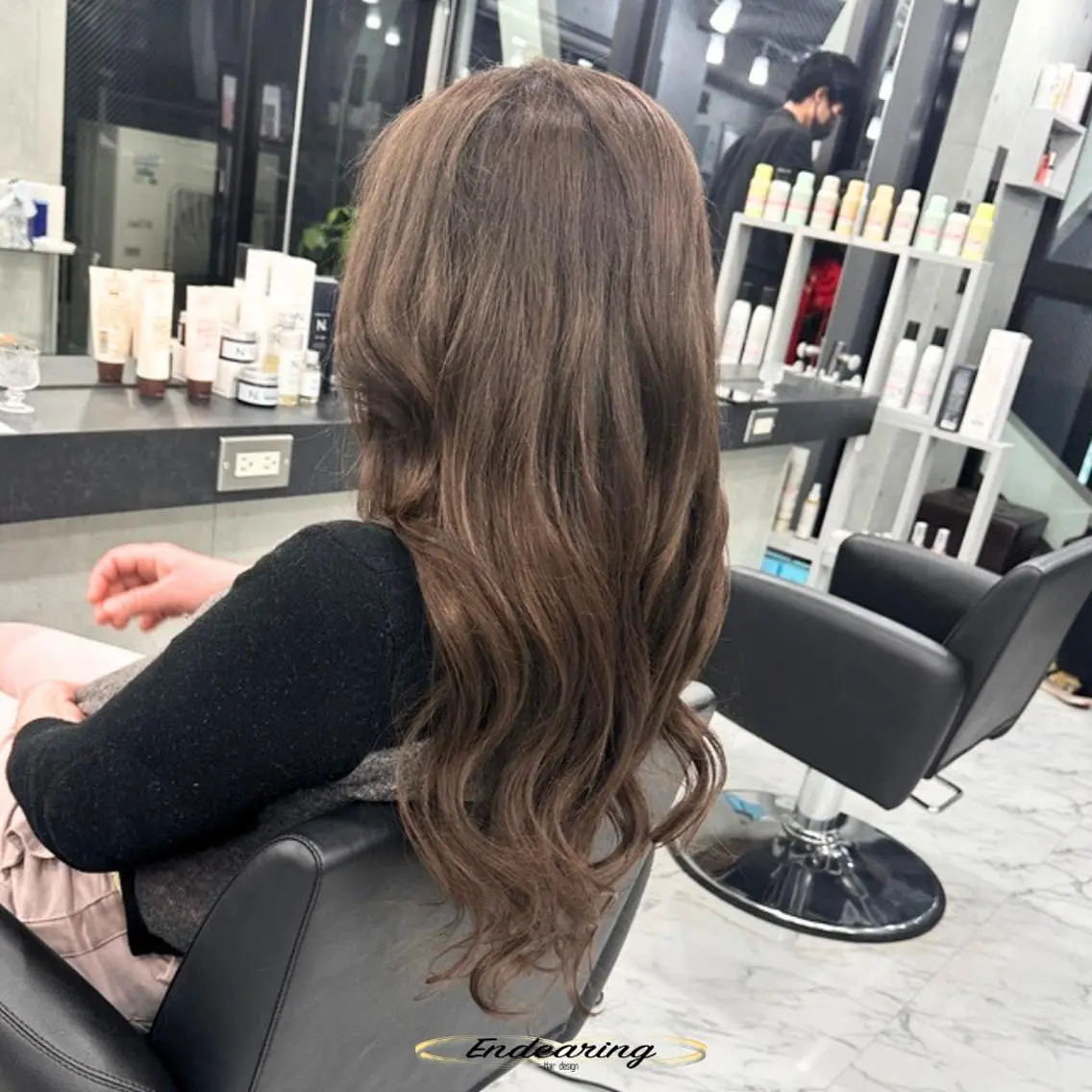 カラー ベージュカラー 透明感カラー グレージュ カット ヘアカラー Endearing 銀座/YOKOのヘアスタイル