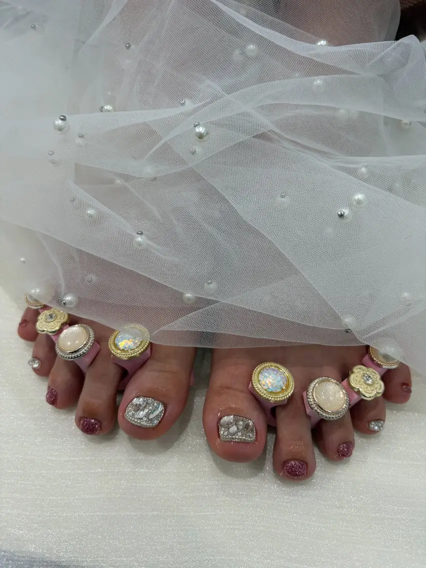 ネイル フットネイル Mermaid Nail saraのネイルデザイン