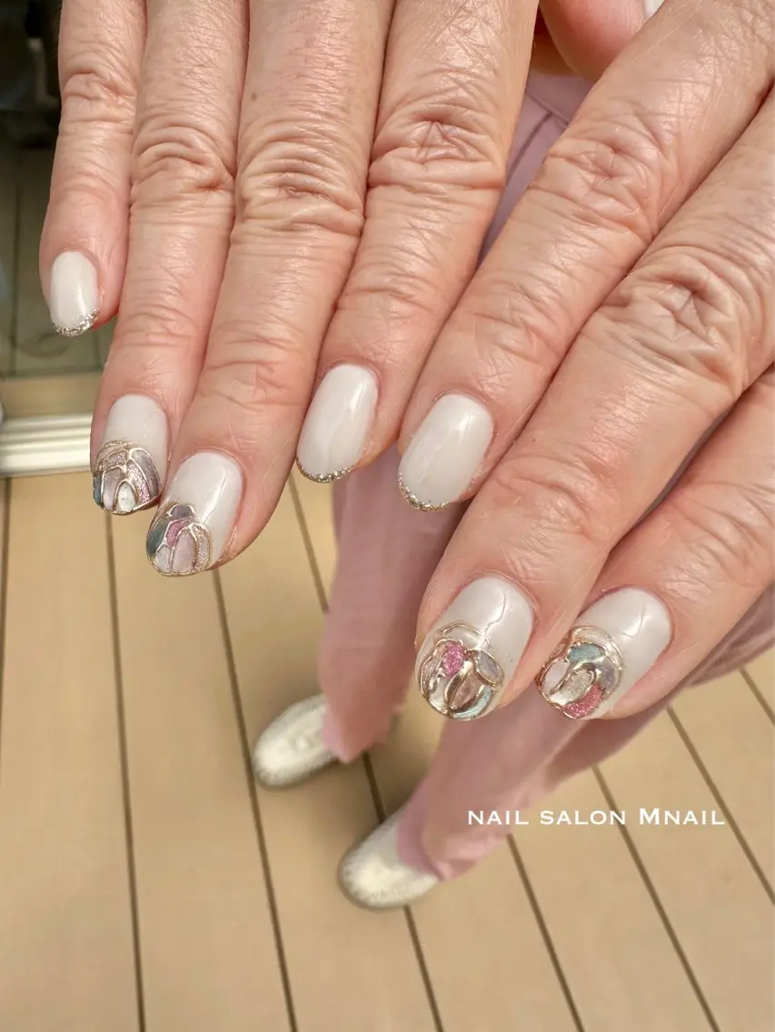 ネイル フットネイル Mnail ちひろのネイルデザイン