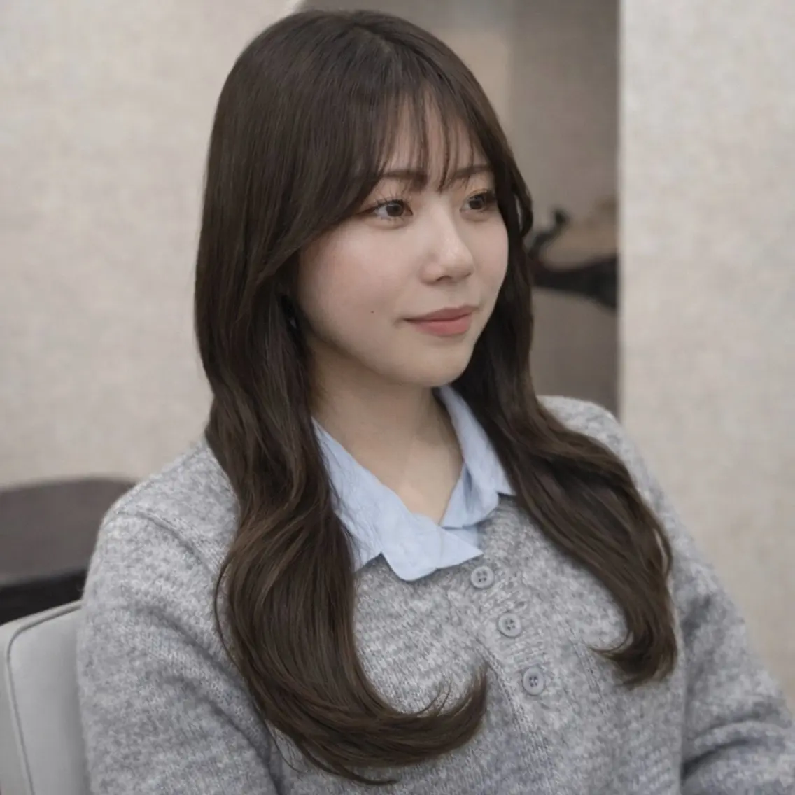 【💞3ヶ月以内限定💞】韓国トレンドカット➕透明感カラーの写真