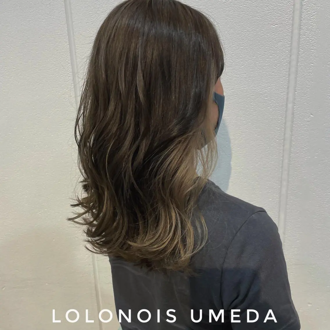 セミロング Lolonois梅田 /Okazaki:)のヘアスタイル