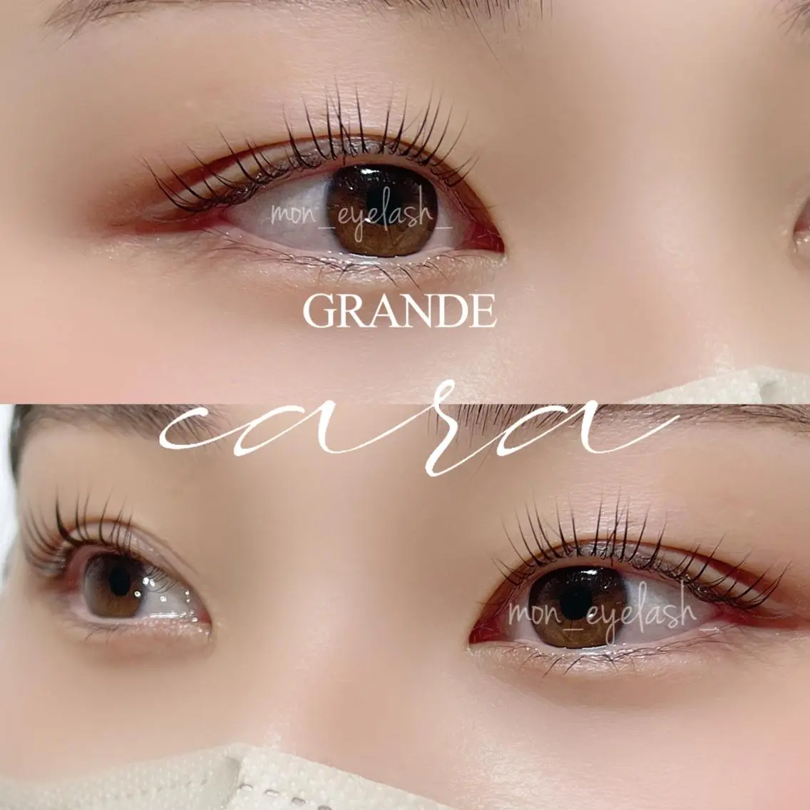 マツエク・マツパ アイブロウ パリジェンヌラッシュリフト マツパ GRANDEcara 栄 Miki🍀のマツエク・マツパデザイン