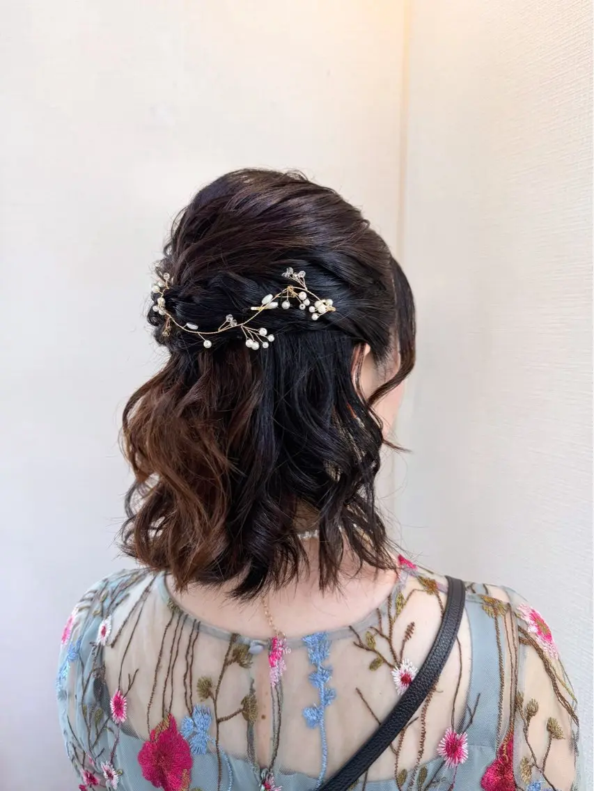 ヘアアレンジ ヘアセット hair make もりした ゆうのヘアスタイル