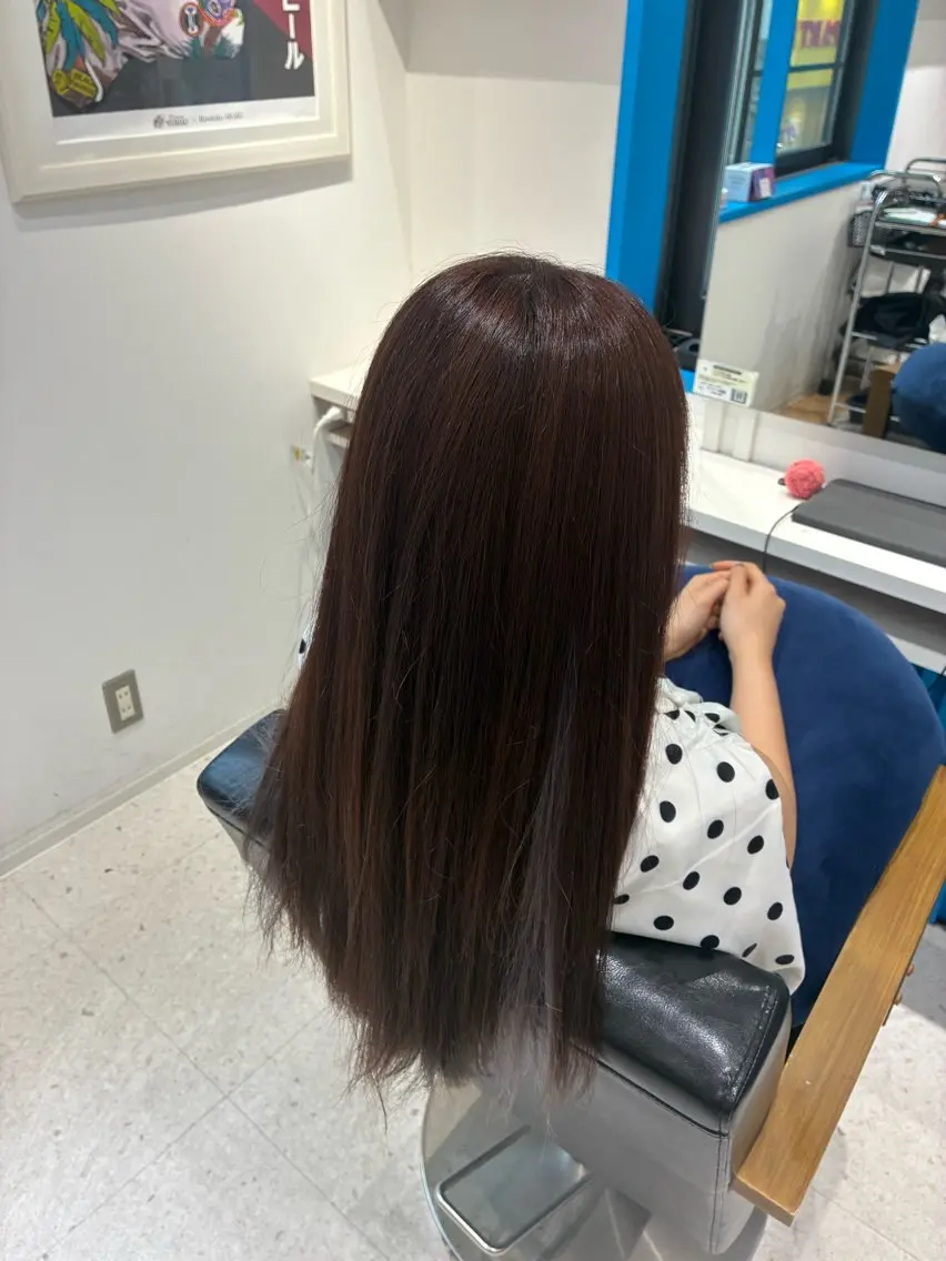 ロング 平尾 悠樹のヘアスタイル