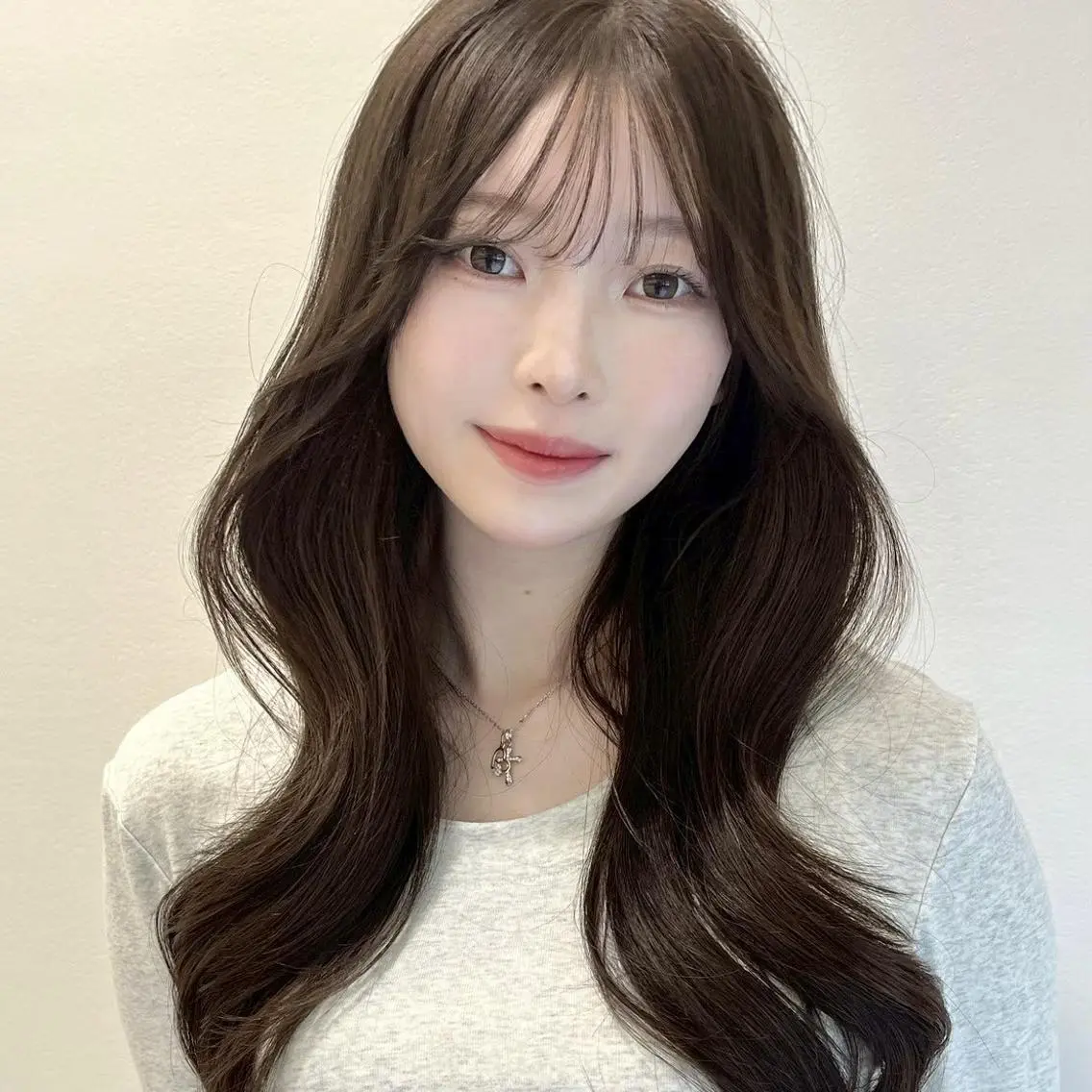 カラー トレンド透明感🕊️ 韓国ヘア/横浜🫧のヘアスタイル
