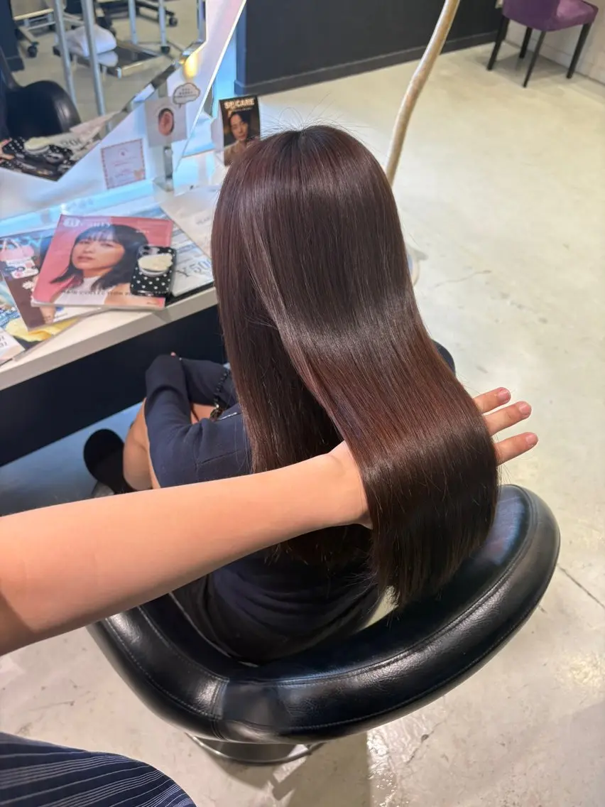 ロング カラー ヘアカラー 井上 慈温のヘアスタイル