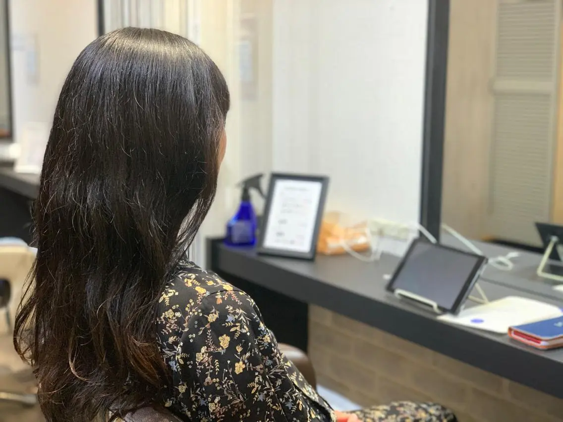 ロング 川村 綾のヘアスタイル