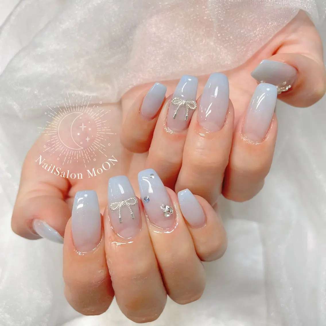 ネイル ハンドネイル ハンドケア MoON...❤︎ MeGuのネイルデザイン