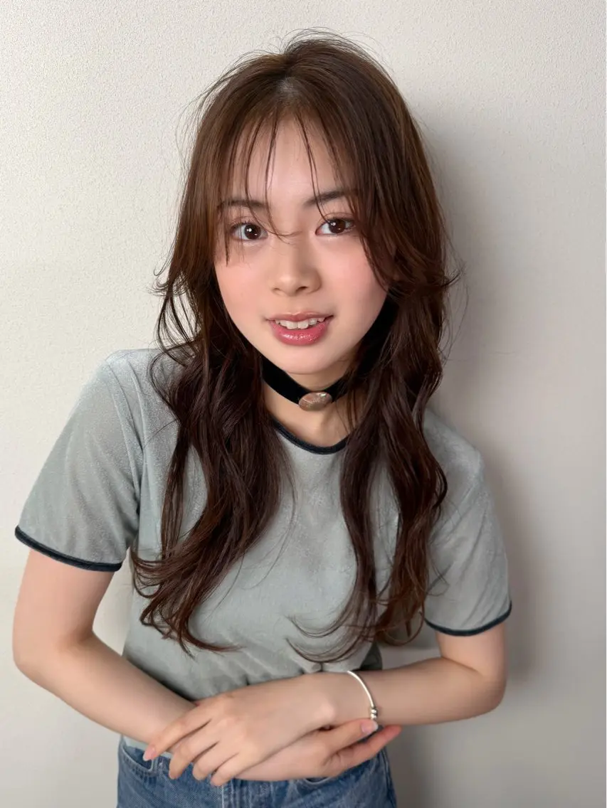 ロング カラー 銀座/骨格診断 垢抜けレイヤー/菅原のヘアスタイル