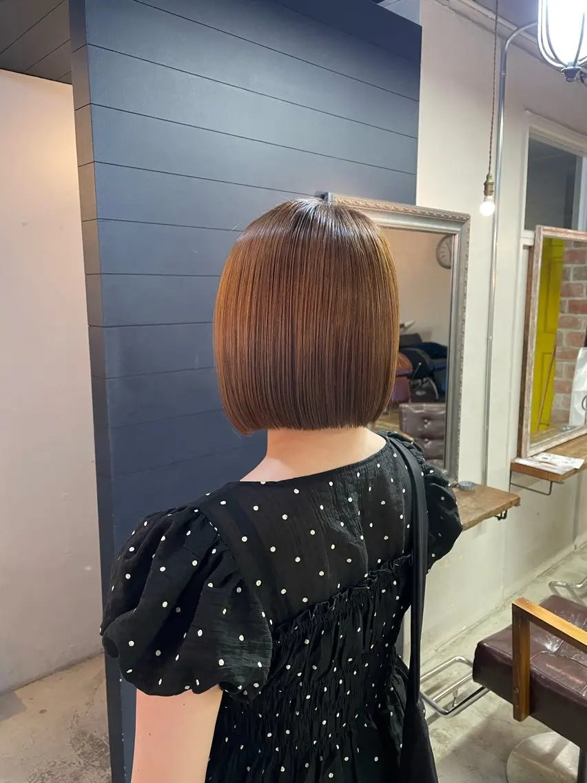ショート カット 岩佐 怜のヘアスタイル