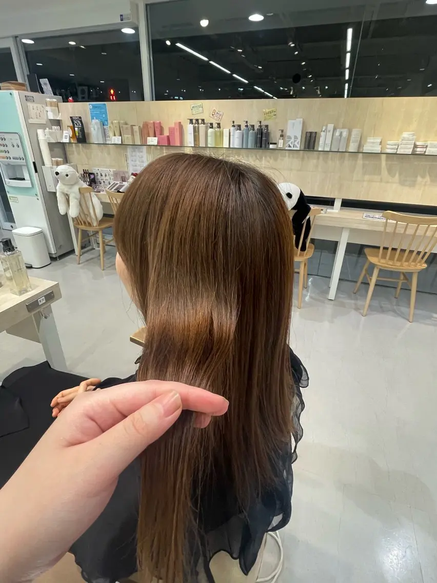 このみ/透明感カラー /ヘアアレンジ🫧のヘアスタイル