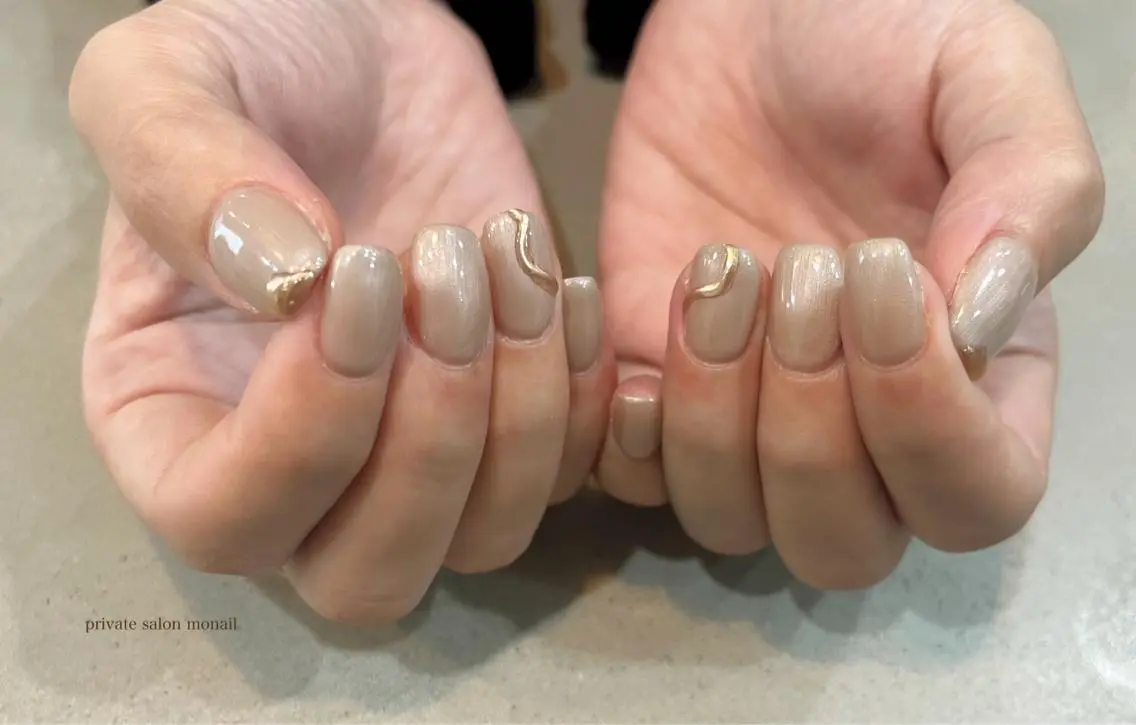 ネイル ハンドネイル nail salon monailのネイルデザイン
