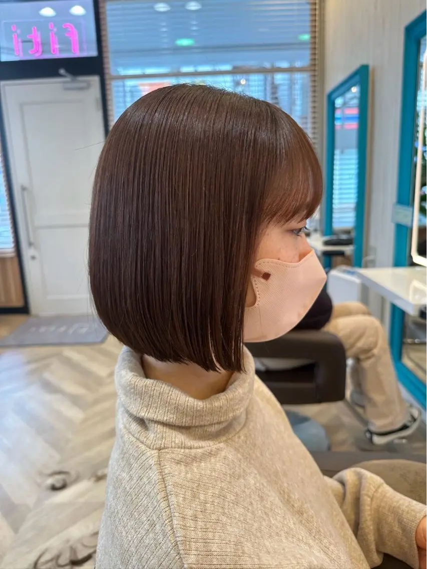 ショート ヘアカラー カラーモデル募集中 🌿🌟まこ🌟🌿のヘアスタイル