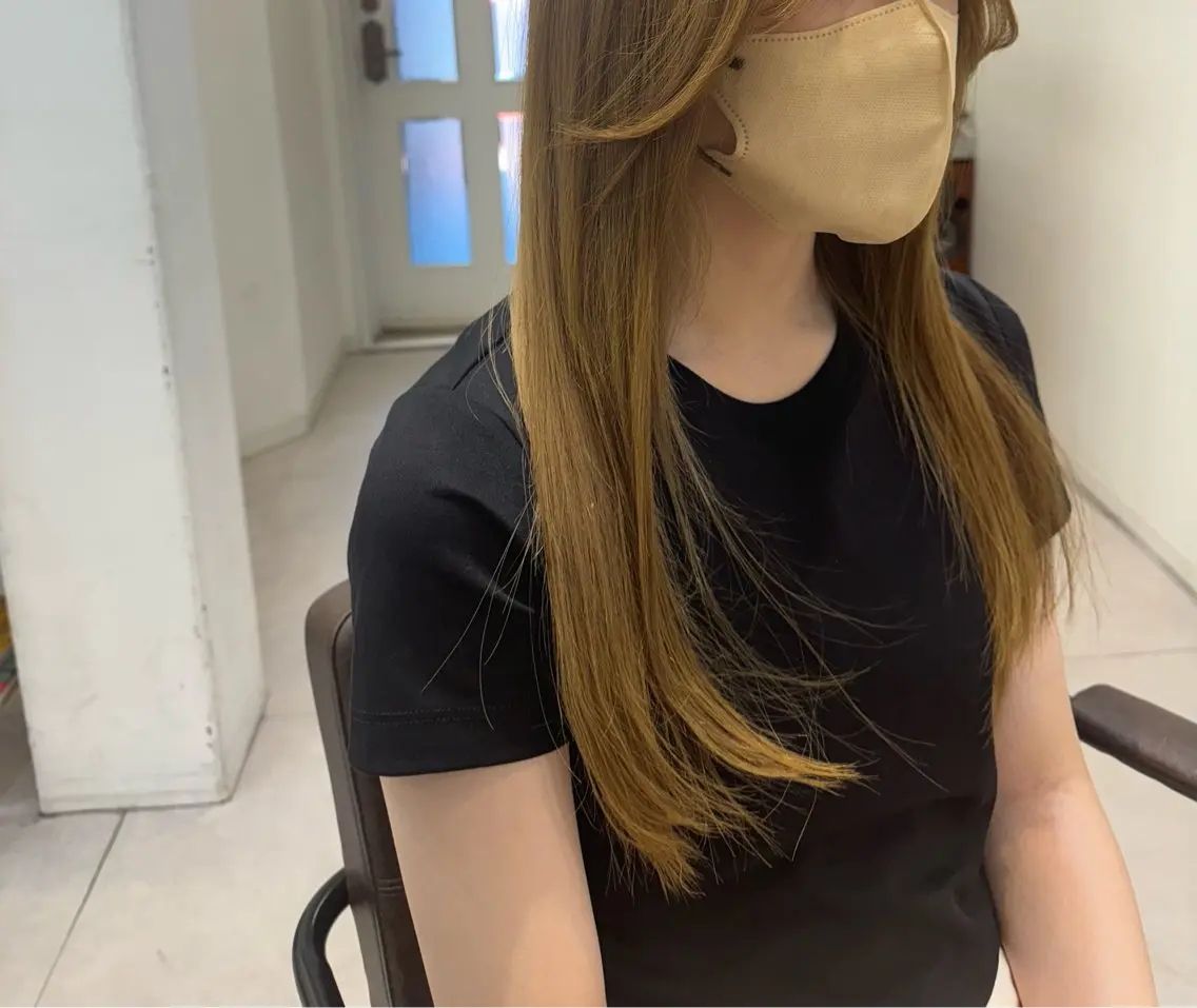 ロング レイヤーカット カット ヘッドスパ 似合う髪型が 分からない方へのヘアスタイル