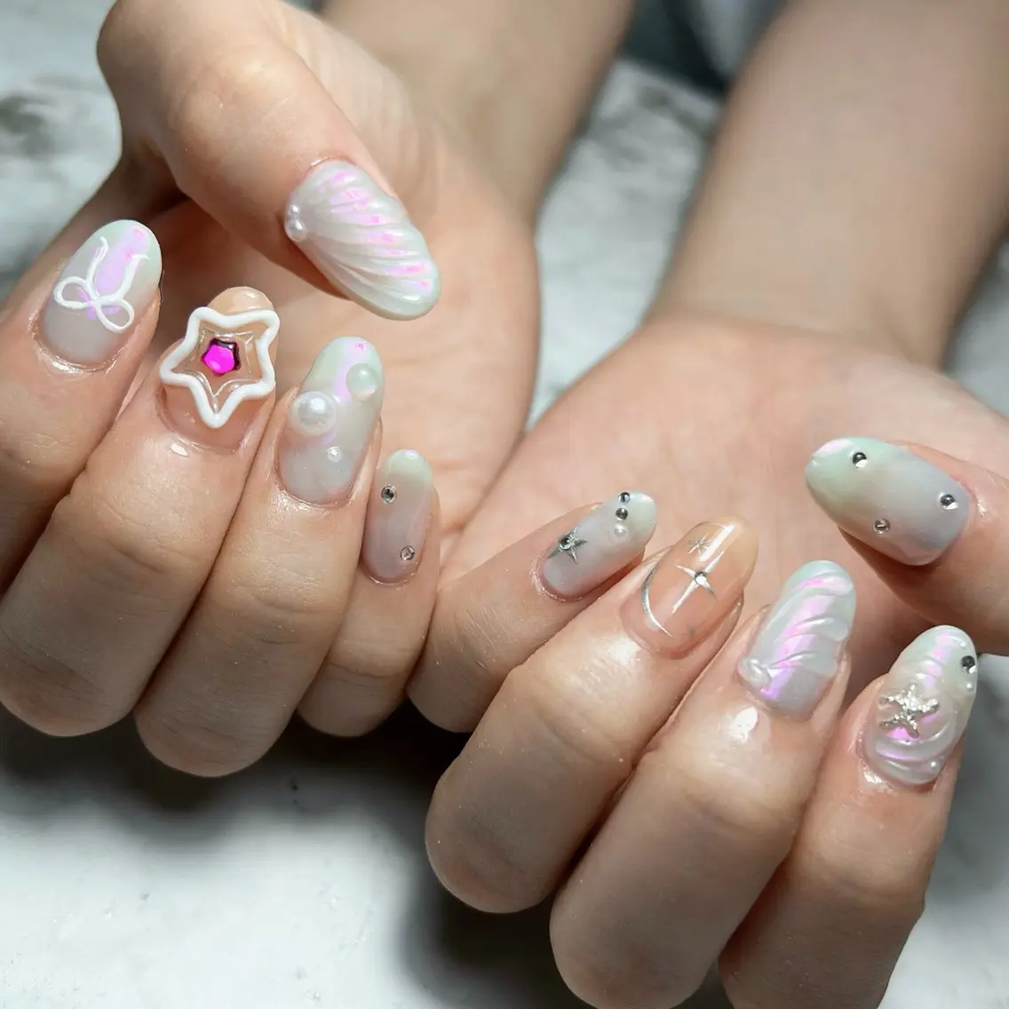 ネイル ハンドネイル Dia Nail AKIのネイルデザイン