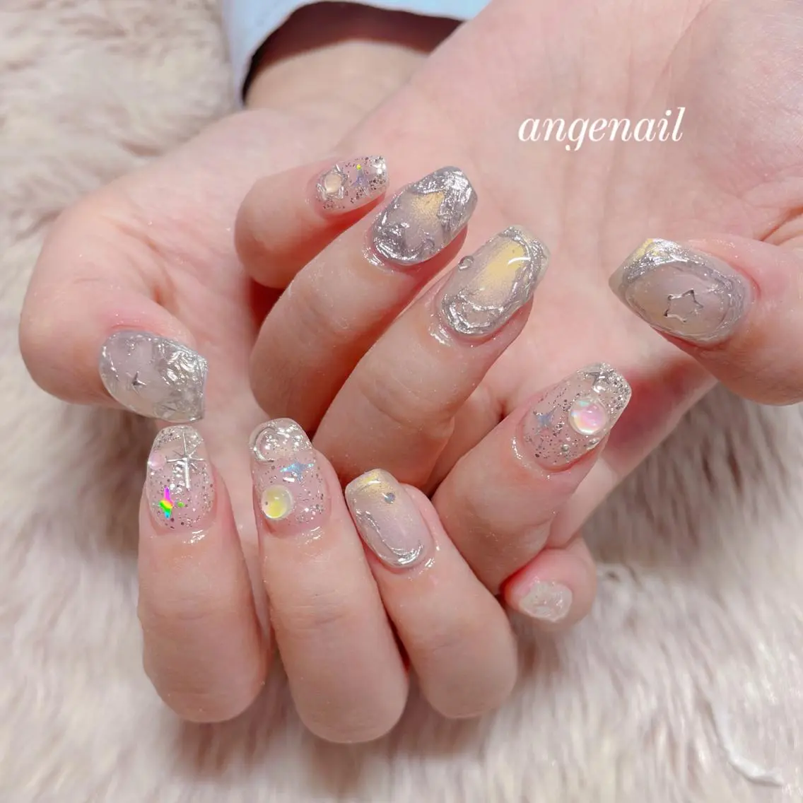 ネイル ハンドネイル オーナーネイリスト MAKIのネイルデザイン