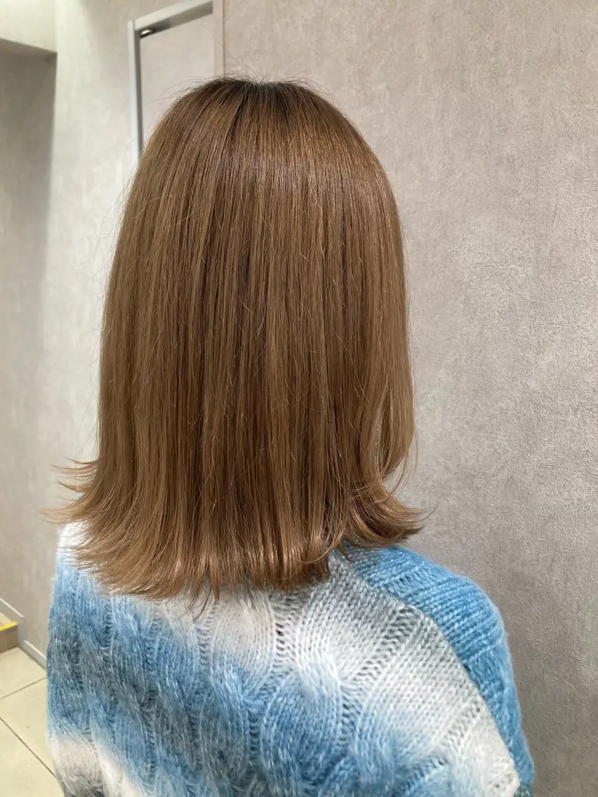 セミロング カット 💠メンズ縮毛矯正 /パーマ💠林慶太のヘアスタイル