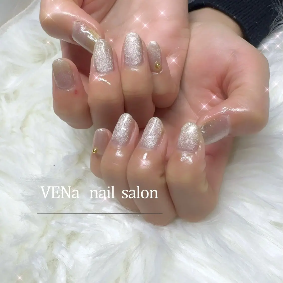 ネイル マグネットネイル ワンカラーネイル VENa eye＆ nail salonのマツエク・マツパデザイン
