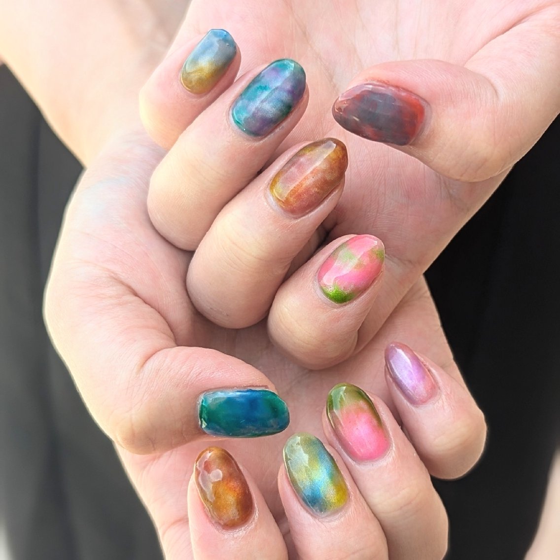 ネイル ハンドネイル 推しネイル | 　aycnailのネイルデザイン