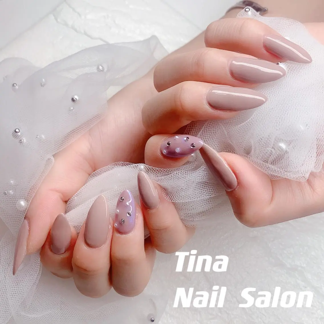 ネイル Tinaネイル 難波のネイルデザイン