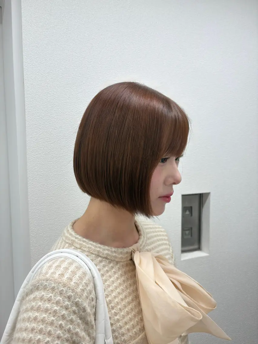ショート カラー 似合わせヘア🪽 riko🐈‍⬛のヘアスタイル