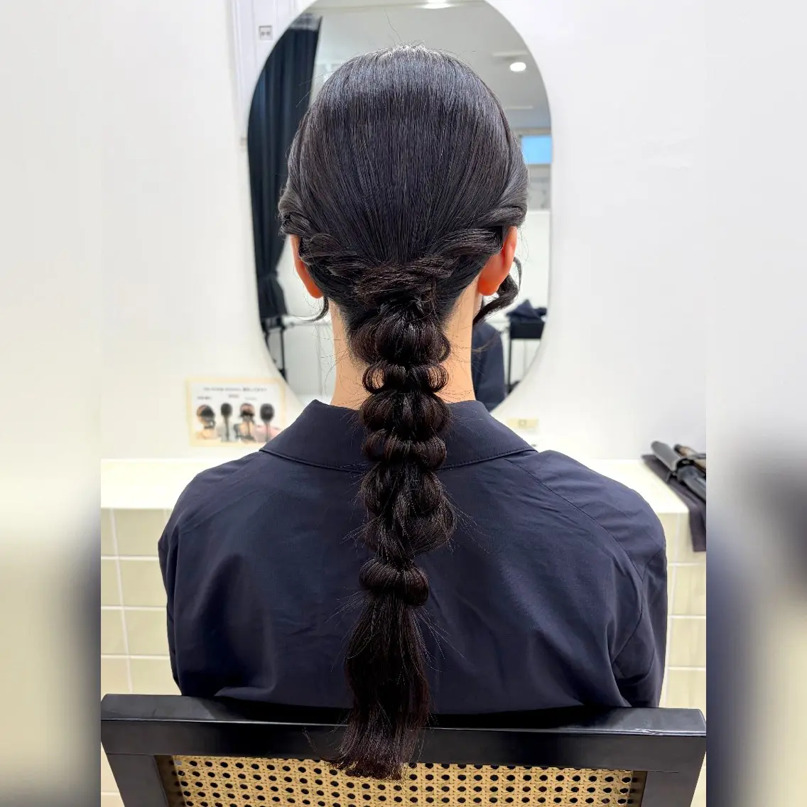 【おまかせ】ヘアアレンジ30分コース【カチモリ/ハーフアップ/編み下ろし等🩵】の写真