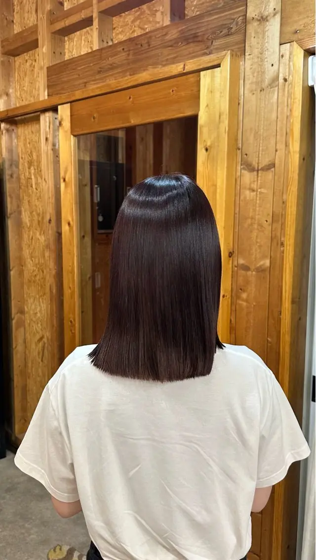 カラー ヘアカラー ⛅️柔らかハイトーン ×モテ艶🍒ももかのヘアスタイル