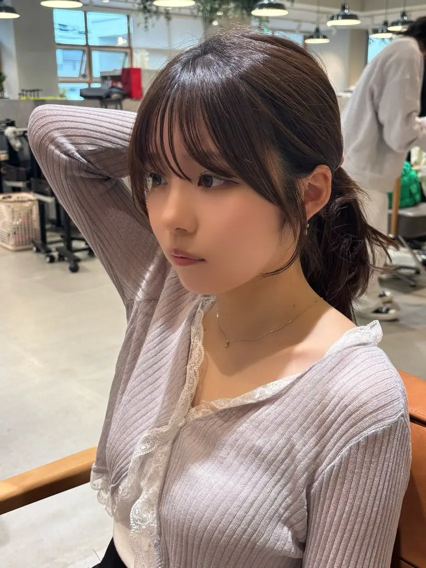 ロング レイヤー特化/メンズ 特化/大野真央のヘアスタイル