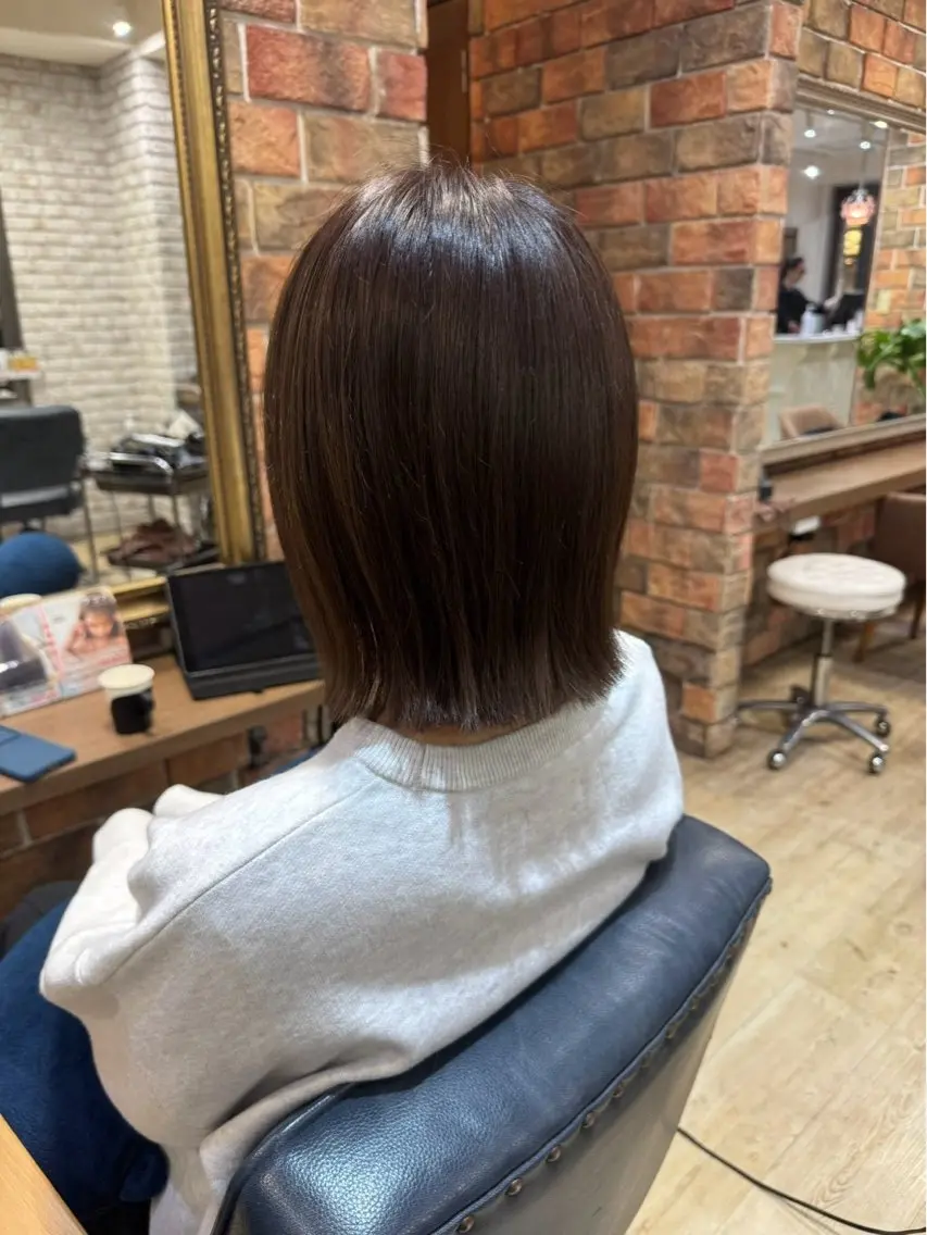 ショート カラー 💛透明感カラー✩⡱ nanakoのヘアスタイル