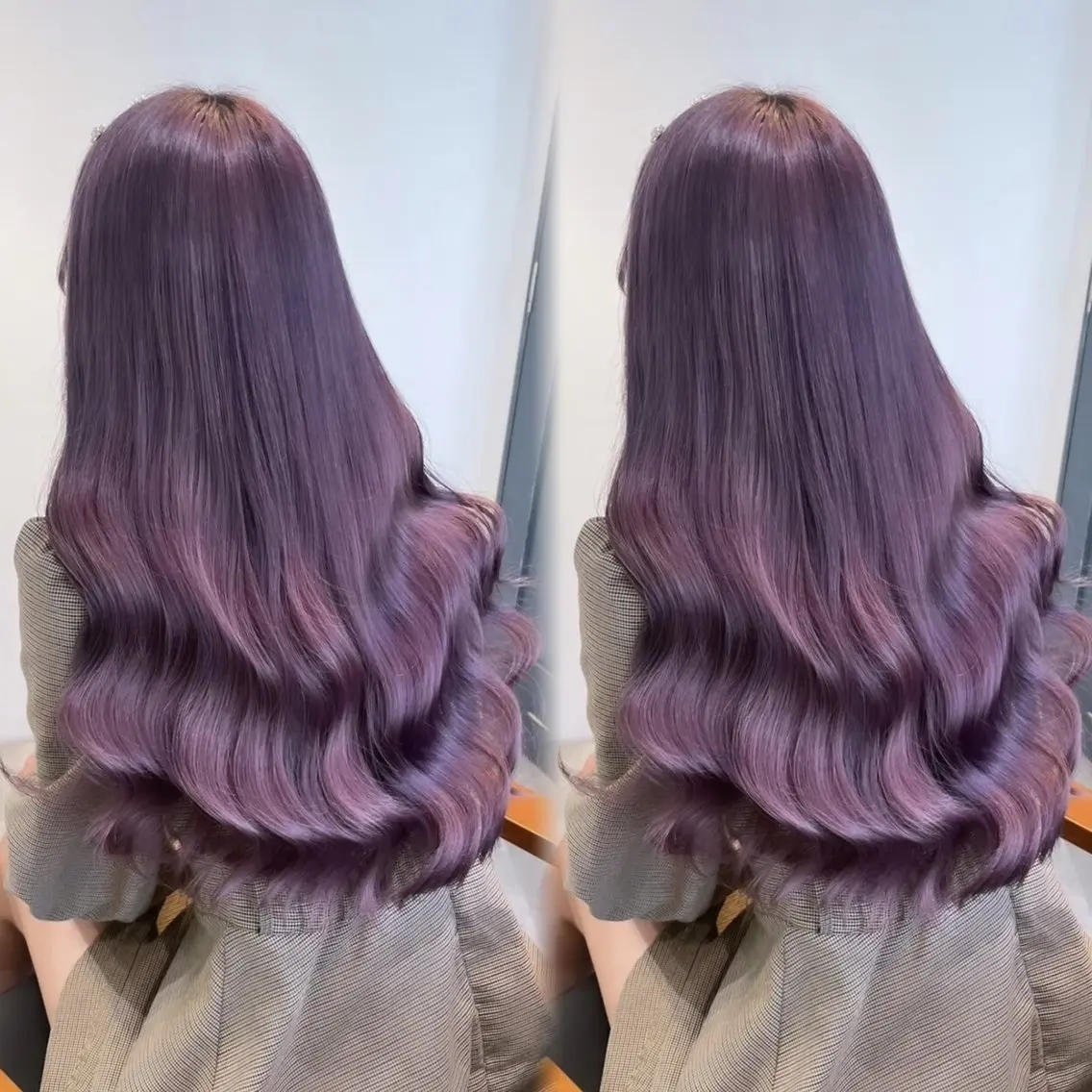 ロング ヘアカラー トリートメント 艶モテカラー miku🏳️‍⚧️のヘアスタイル
