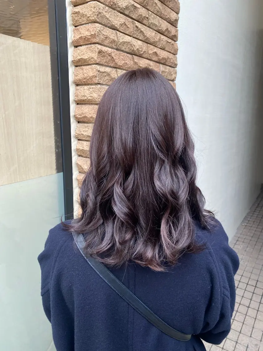 ミディアム カラー オリーブカラー トリートメント 🩶 AIRA / 透明感カラー 🩶のヘアスタイル