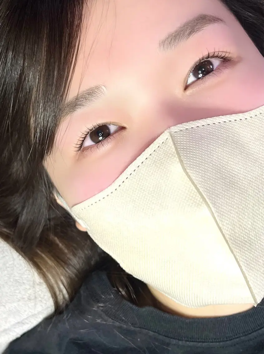 マツエク・マツパ 下まつげエクステ 一重×まつ毛パーマ 板坂 真依のマツエク・マツパデザイン