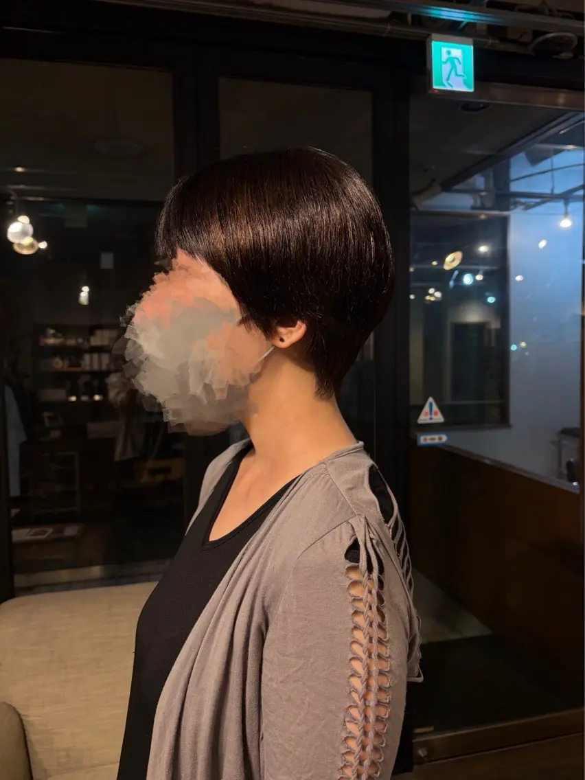 ショート 松倉 沙奈のヘアスタイル