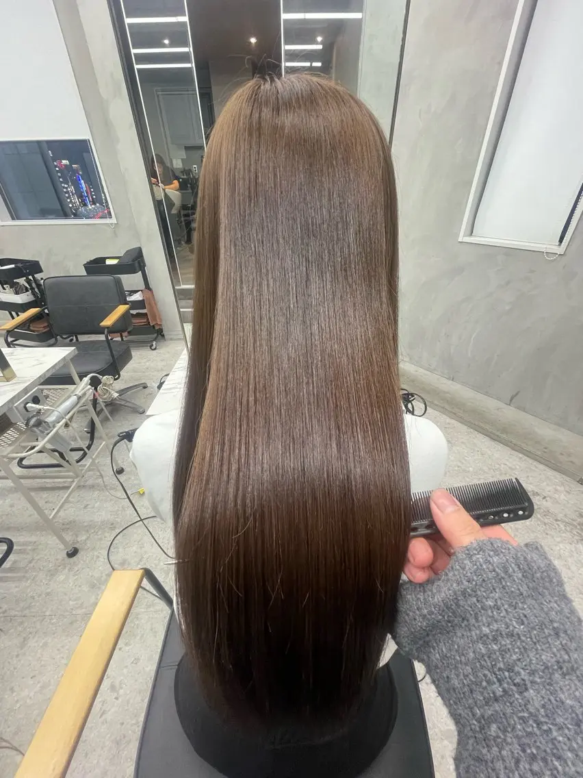 ロング 髪質改善 トリートメント カット ヘアカラー トリートメント 【ジーナ新宿】 大橋美月のヘアスタイル