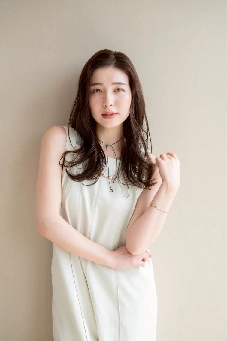 ロング カラー 天野蒼汰√モデル募集 √城東区√蒲生四丁目のヘアスタイル
