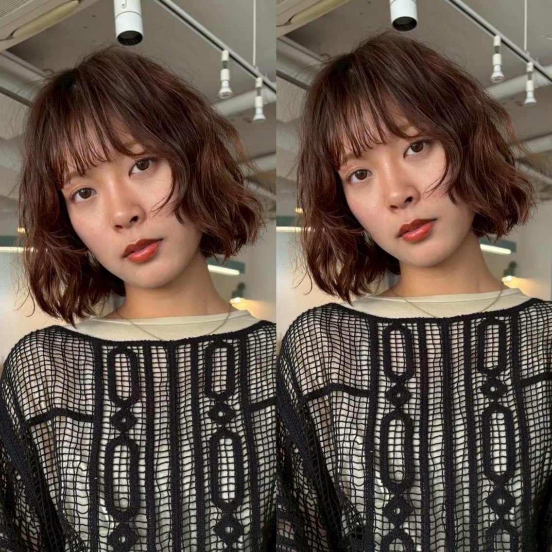 ショート パーマ ボブ カット パーマ 🪷ロングパーマ / ボブパーマ/壁谷🪷のヘアスタイル