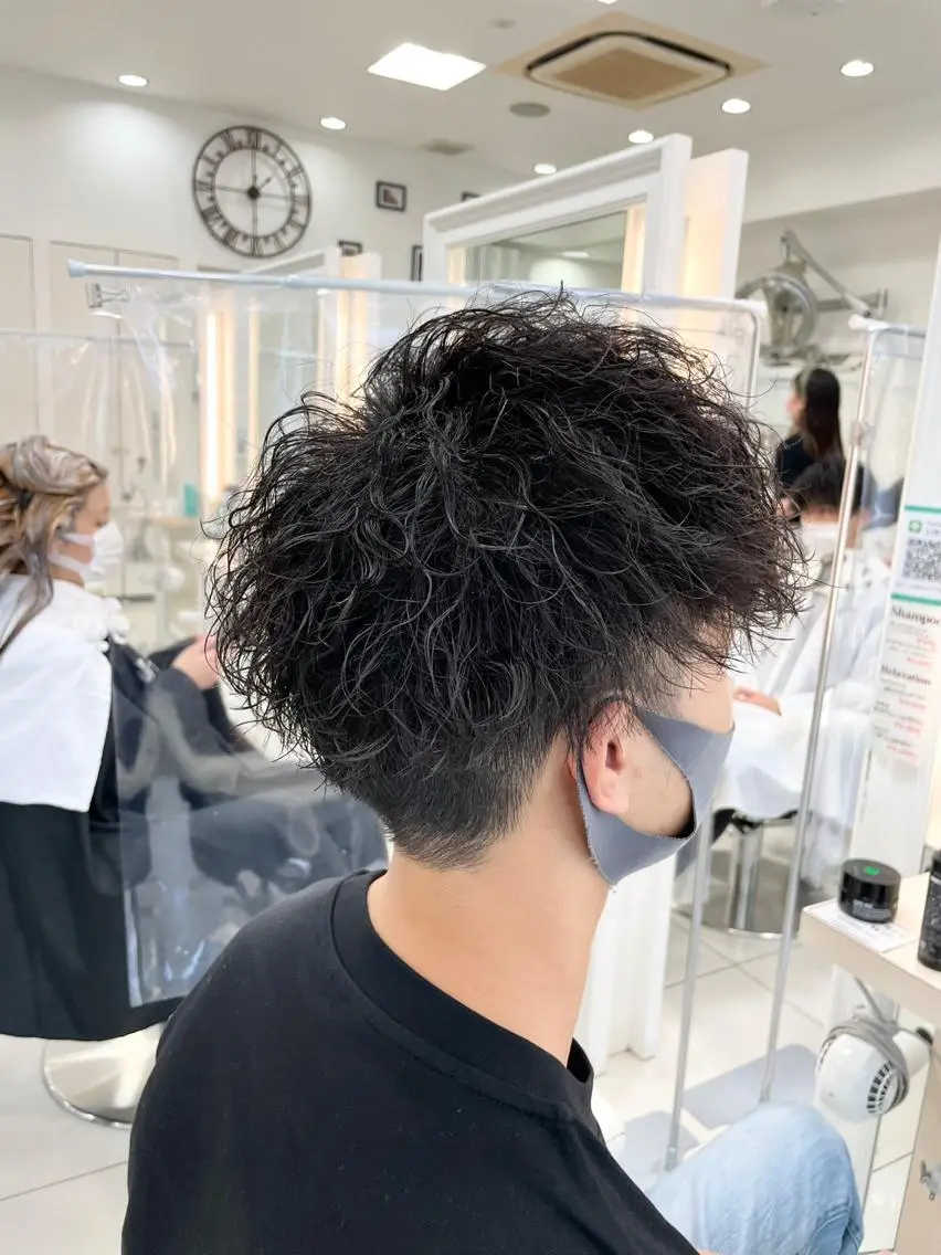 🔥ツイスパ&波巻き＋メンズカット🔥の写真
