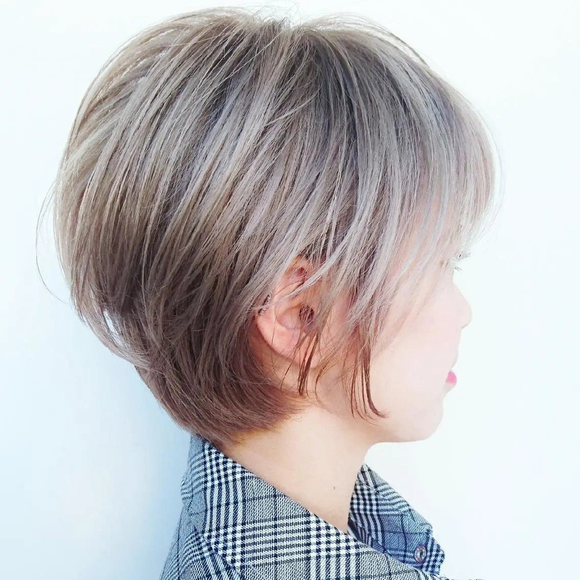 ショート カラー 髪質改善🌸縮毛矯正 専門家💖後藤のヘアスタイル